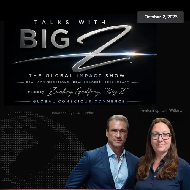Talks with Big Z™ episode, October 2, 2026, featuring Jill Willard
